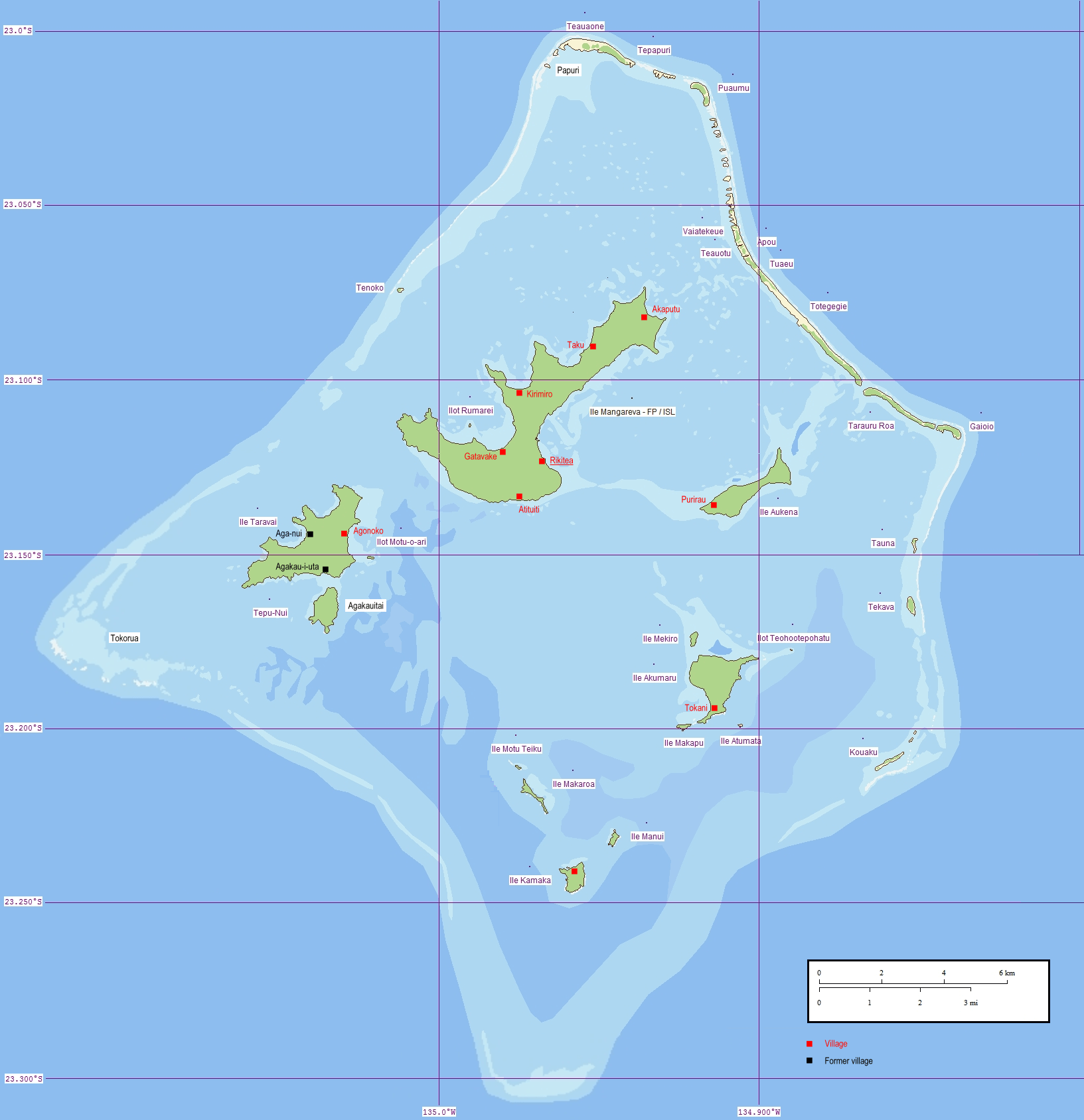 les gambier polynésie