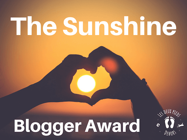 The Sunshine blogger award