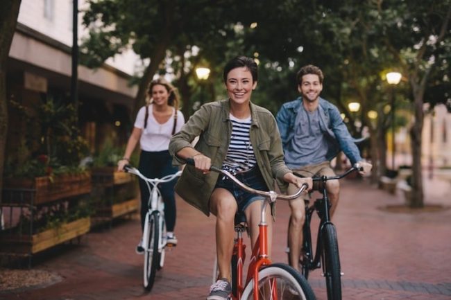faire de l'exercice en voyage