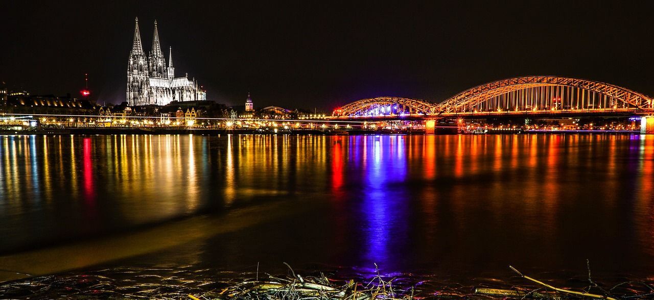 photo de pont de nuit