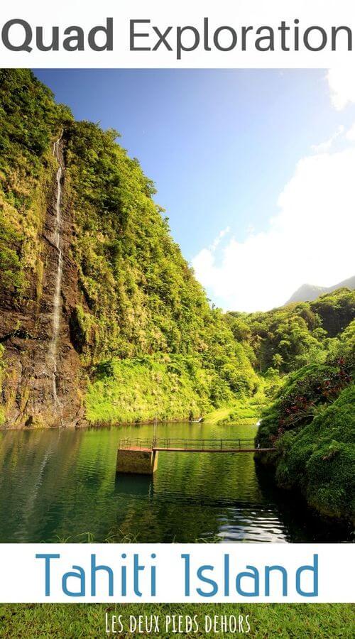 Discover the island of Tahiti by quad