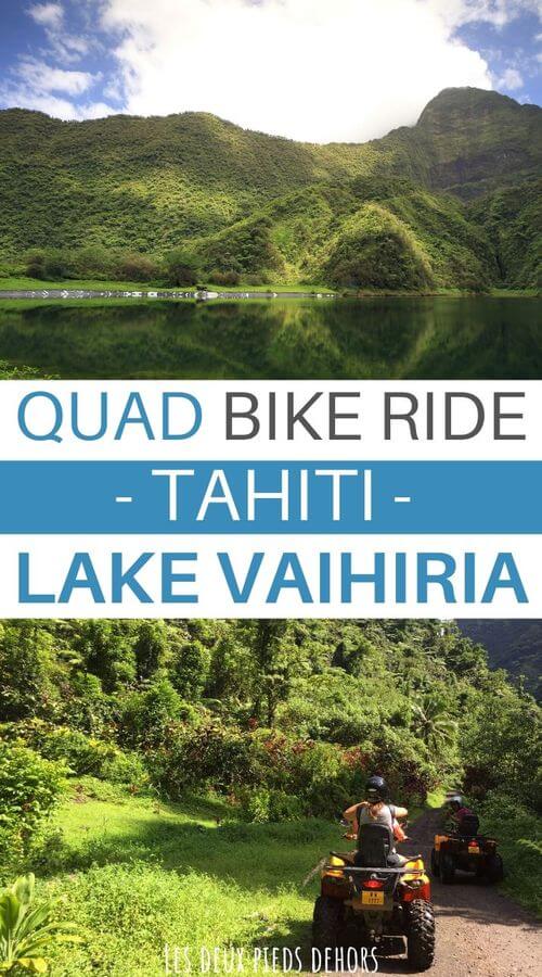 Quad in Tahiti