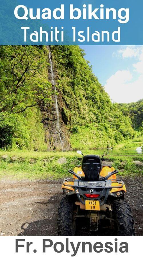 Vaihiria quad in Tahiti