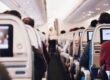 dans l'avion avec un bébé