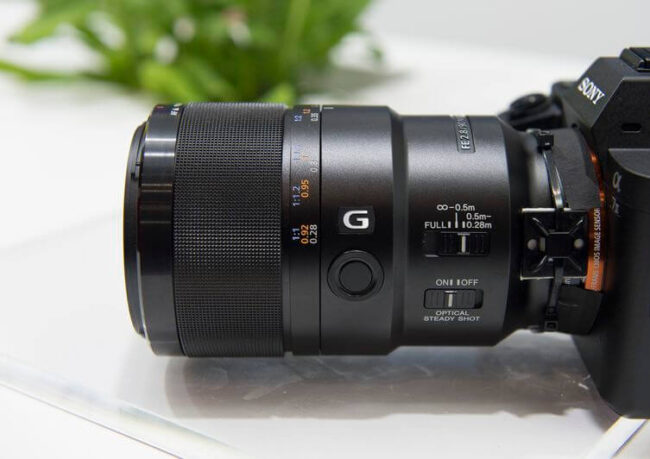 objectif sony macro