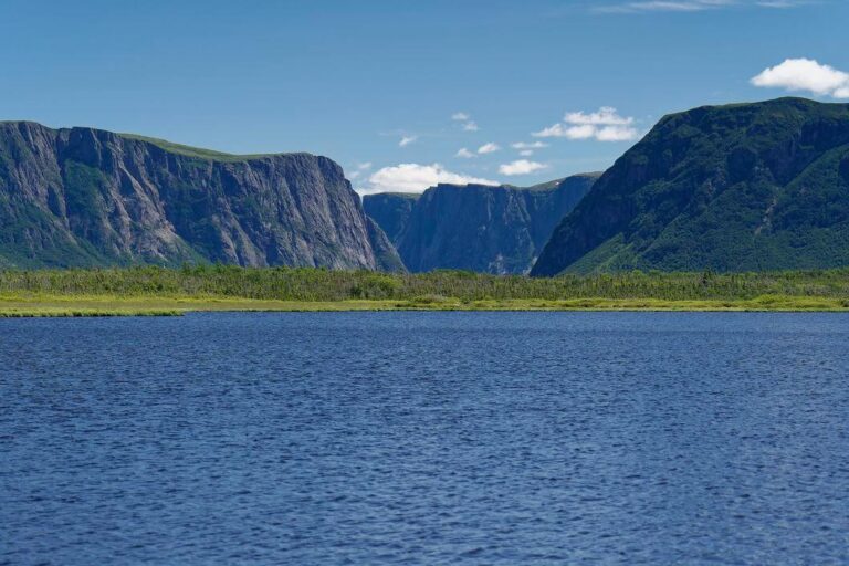 paysage western brook sortie bateau gros morne