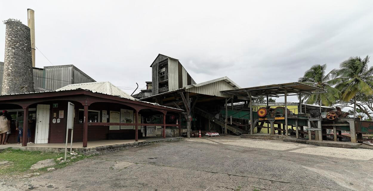 bielle distillery in marie galante