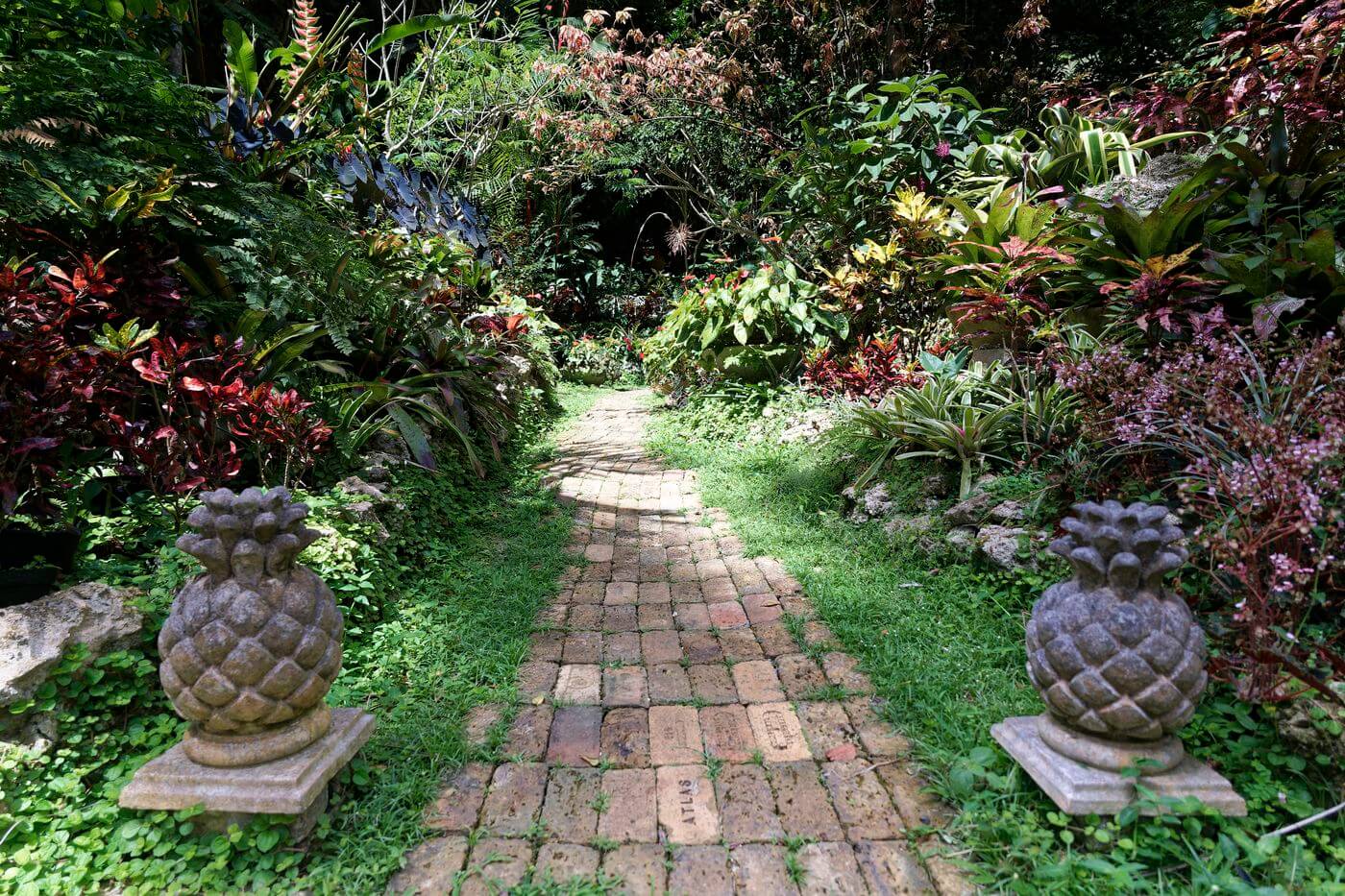 Garteneingang eingang zum hunte's garden