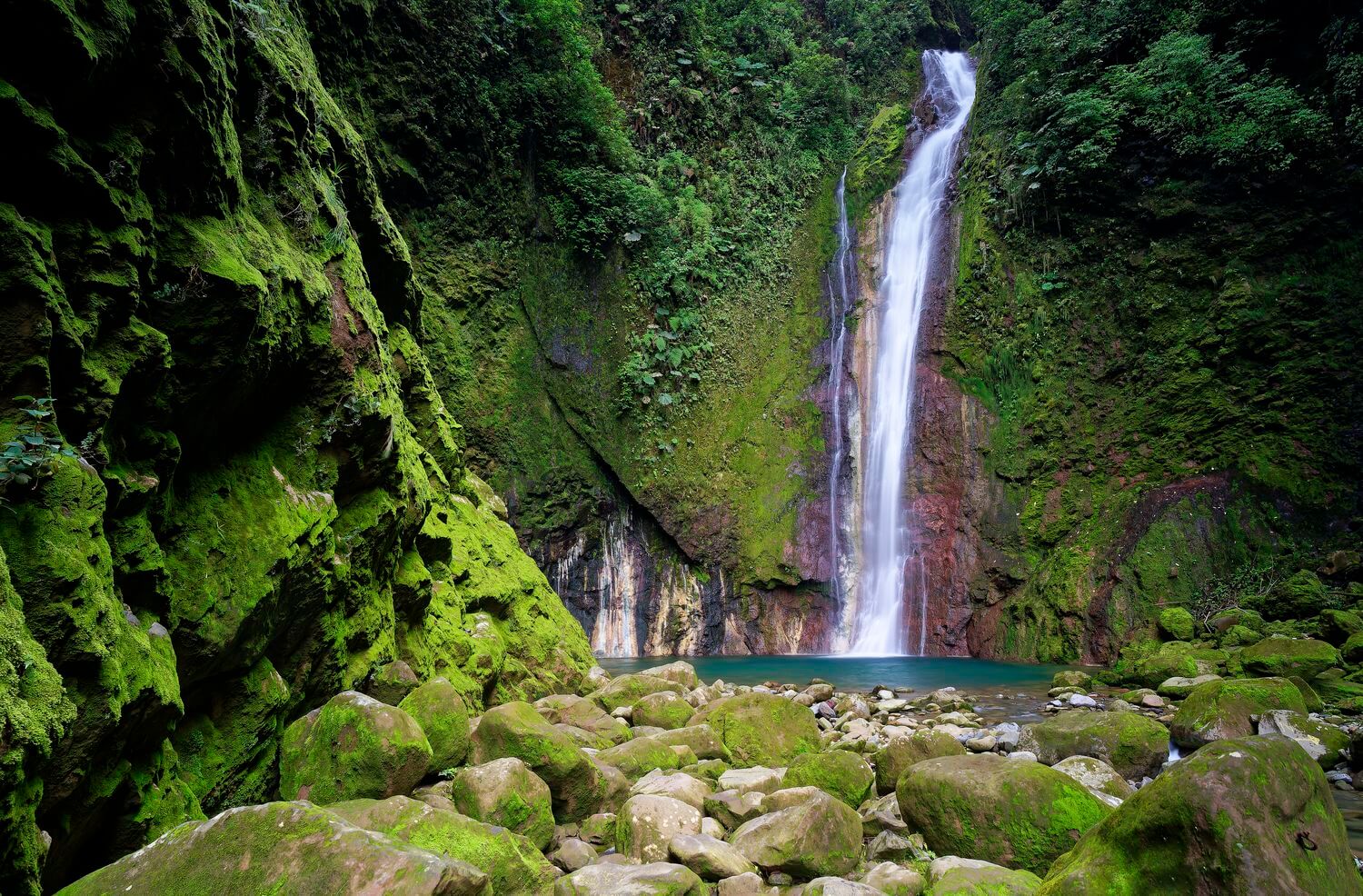 Wasserfall Bajos del Toro wasserfall Tesoro Escondido costa rica