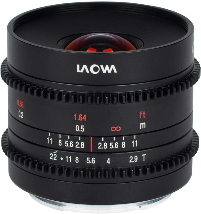 All cinema lenses for the fuji x mount