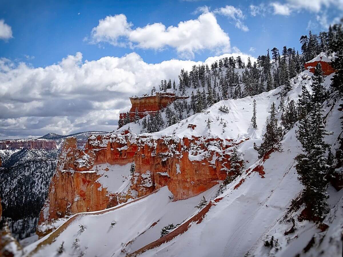 Welche Jahreszeit im Bryce Canyon? winter im bryce canyon