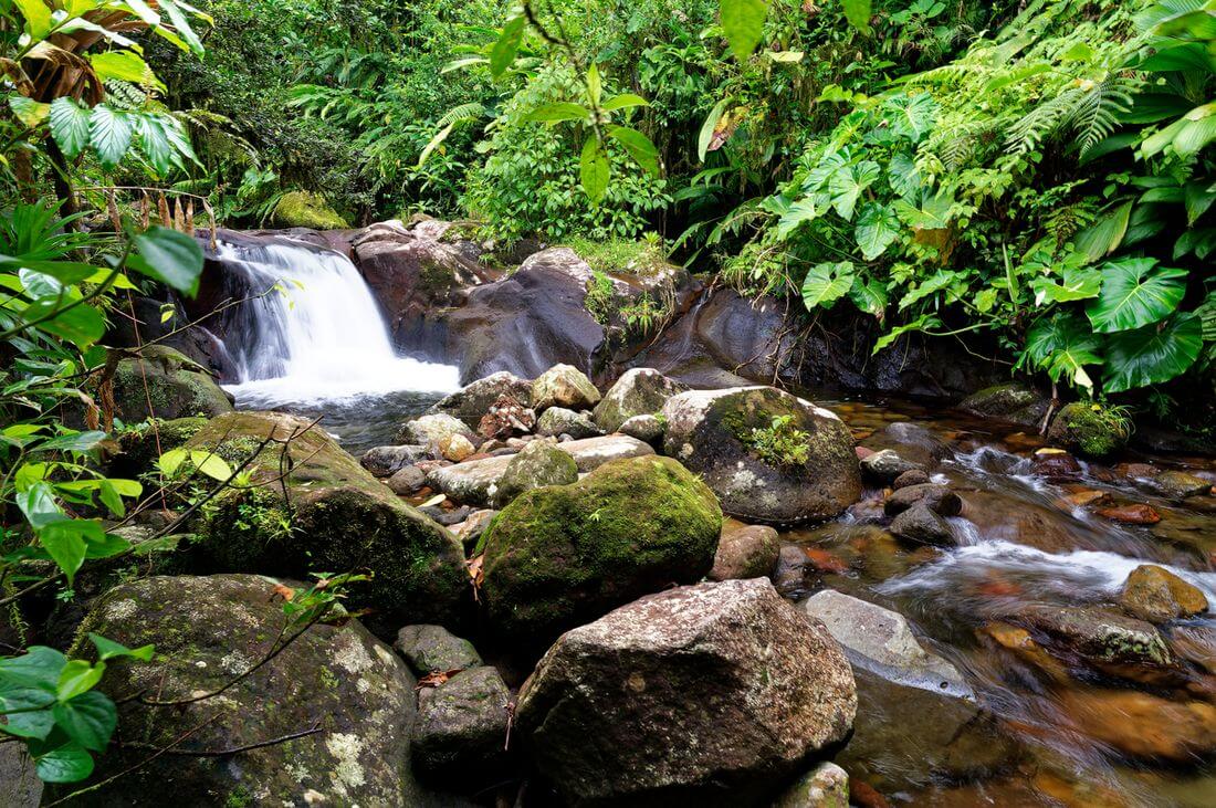 Carbet falls guadeloupe River