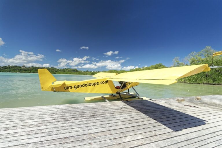 flying a seaplane in guadeloupe hydravion guadeloupe in gosier