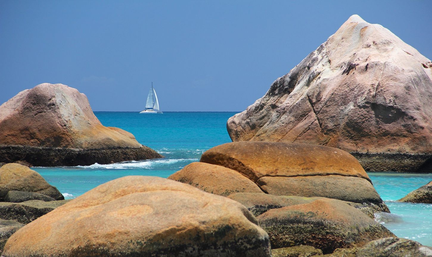 beach of mahé island seychelles beach of mahé island seychelles