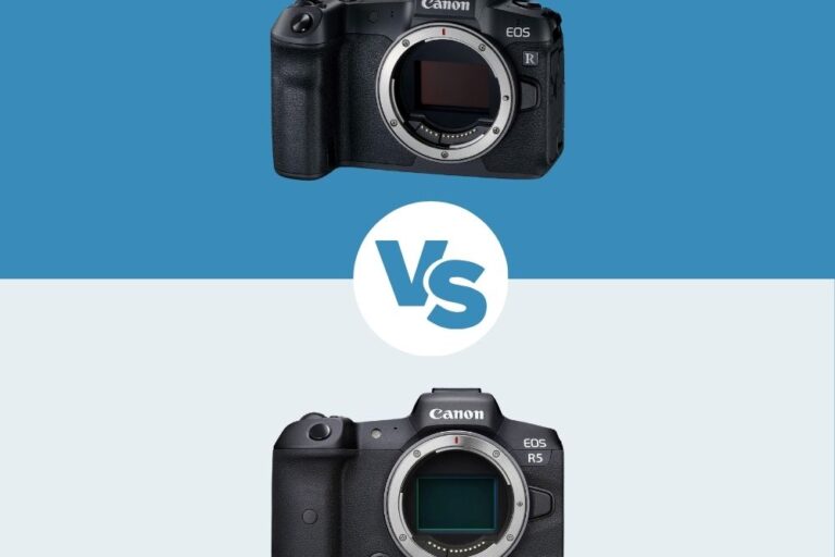 Canon R vs Canon R5 Canon R vs Canon R5 le comparatif