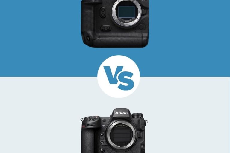 Canon R1 vs Nikon Z9 Canon R1 vs Nikon Z9 comparatif