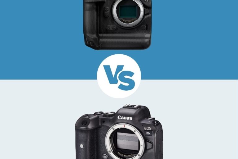 Canon R3 vs Canon R6 Canon R3 vs Canon R6 le comparatif