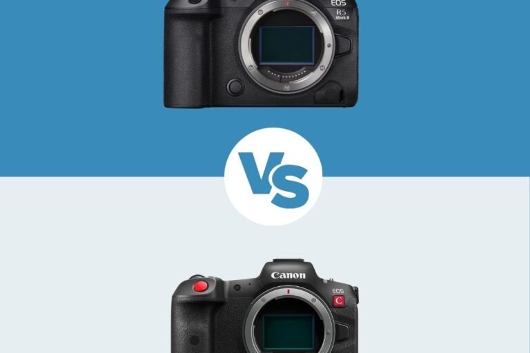 Canon R5 Mark II vs Canon R5c Canon R5 Mark II vs Canon R5c comparatif