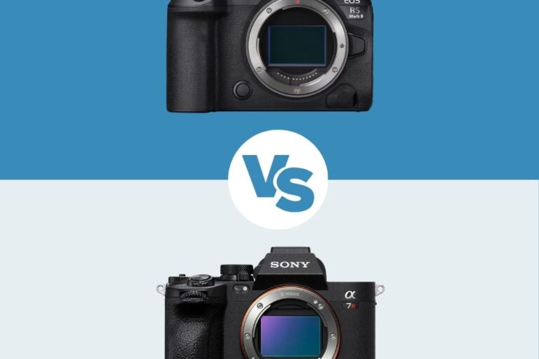 Canon R5 Mark II vs Sony A7R V Canon R5 Mark II vs Sony A7R V comparatif