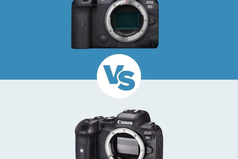 Canon R5 vs Canon R6 Canon R5 vs Canon R6 le comparatif