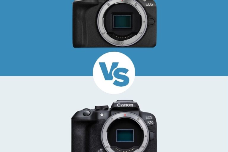 Canon R50 vs Canon R10 Canon R50 vs Canon R10 le comparatif