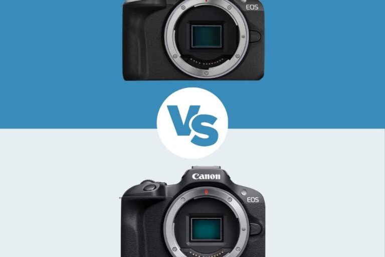 Canon R50 vs Canon R100 Canon R50 vs Canon R100 le comparatif
