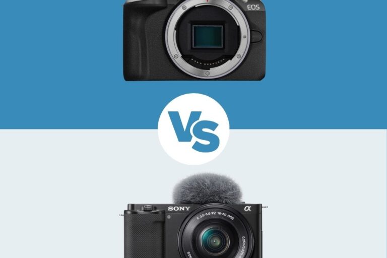 Canon R50 vs Sony ZV-E10 Canon R50 vs Sony ZV-E10 comparatif