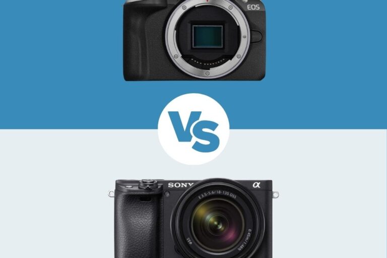 Canon R50 vs Sony a6400 Canon R50 vs Sony a6400 le comparatif