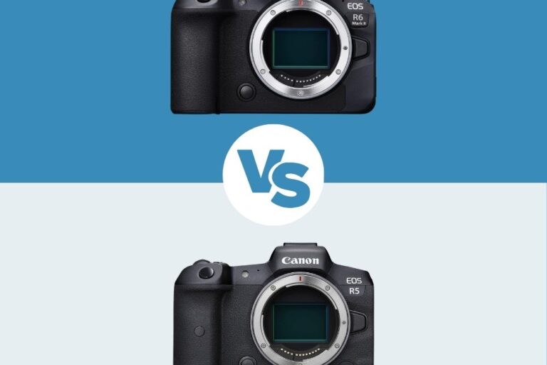 Canon R6 Mark II vs Canon R5 Canon R6 Mark II vs Canon R5 le comparatif