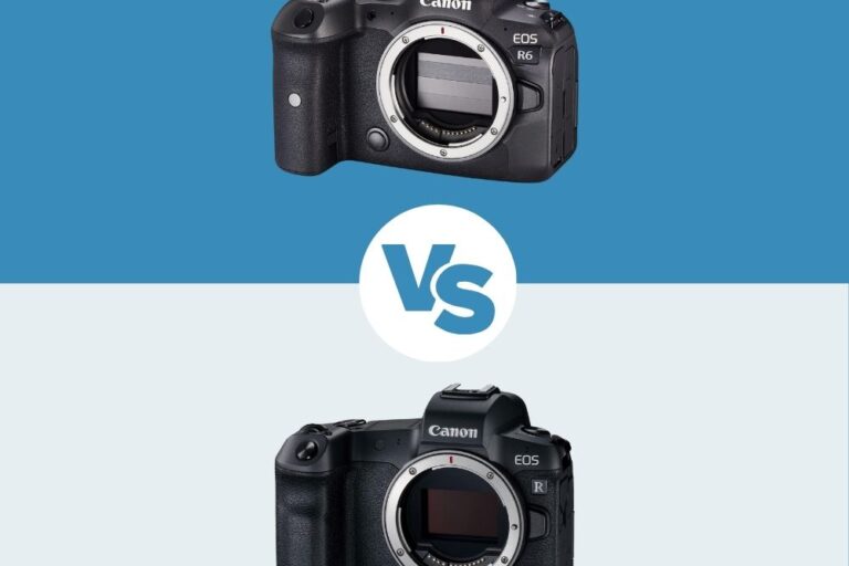 Canon R6 vs Canon R Canon R6 vs Canon R le comparatif