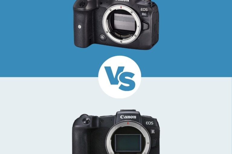 Canon R6 vs Canon RP Canon R6 vs Canon RP le comparatif