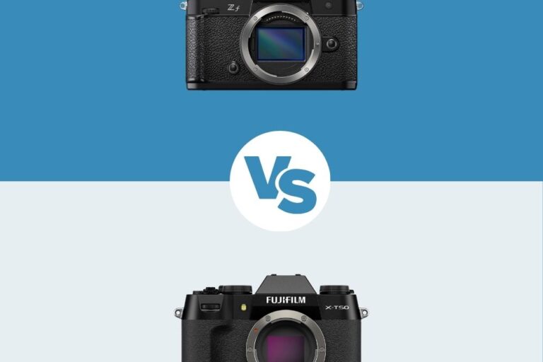 Fujifilm X-T50 vs Nikon Zf Fujifilm X-T50 vs Nikon Zf comparatif