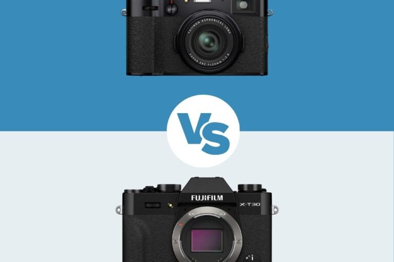 Fujifilm X100V vs Fujifilm X-T30 II Fujifilm X100V vs Fujifilm X-T30 II le comparatif