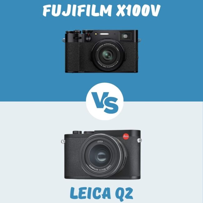 Fujifilm X100V vs Leica Q2 vergleich