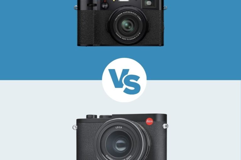 Fujifilm X100V vs Leica Q2 Fujifilm X100V vs Leica Q2 le comparatif