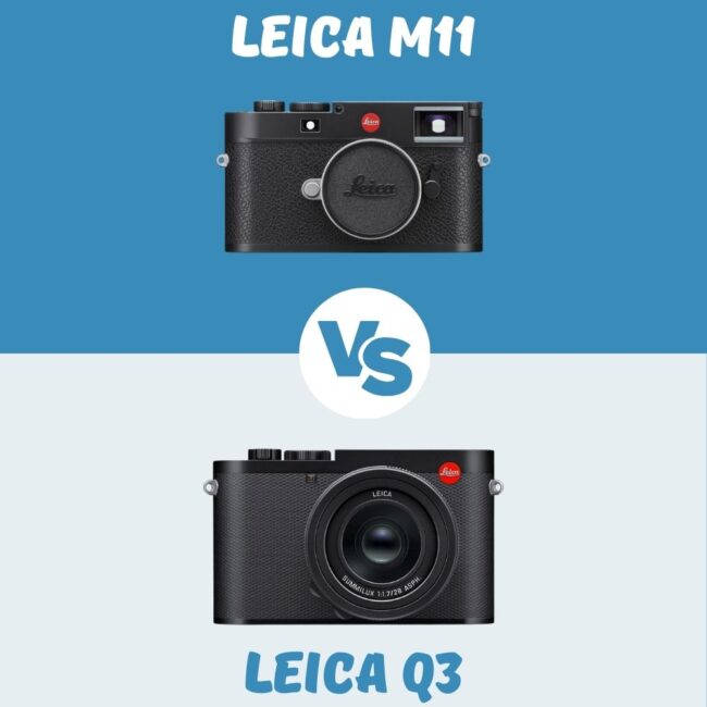Leica M11 vs Leica Q3 comparison
