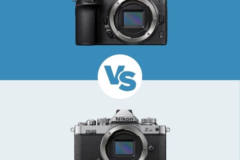 Nikon Z30 vs Nikon Zfc Nikon Z30 vs Nikon Zfc le comparatif