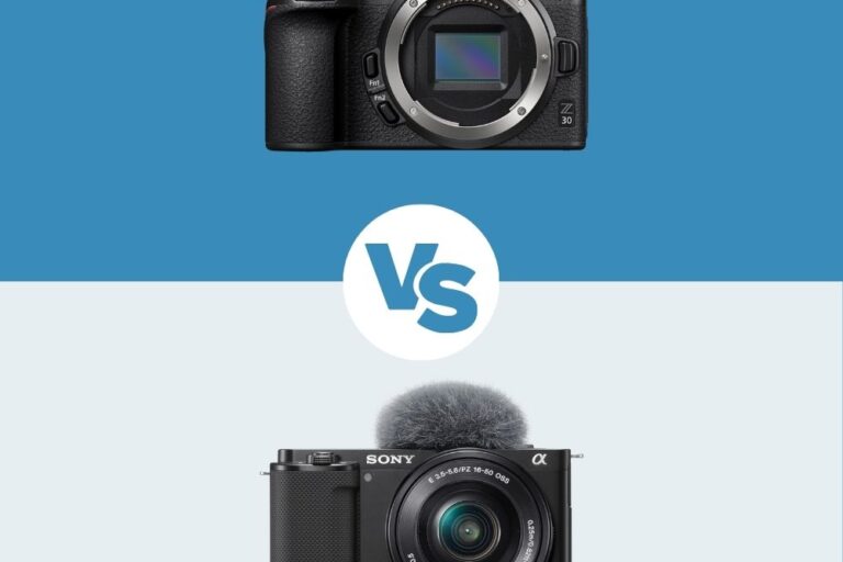 Nikon Z30 vs Sony ZV-E10 Nikon Z30 vs Sony ZV-E10 comparatif