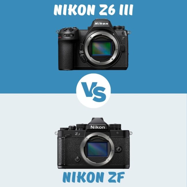 Nikon Z6 III vs Nikon Zf comparatif