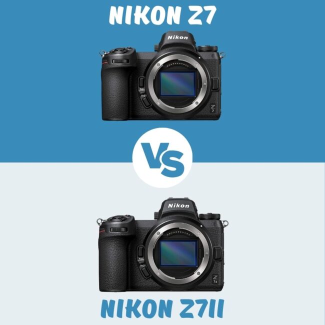 Nikon Z7 vs Nikon Z7II comparison