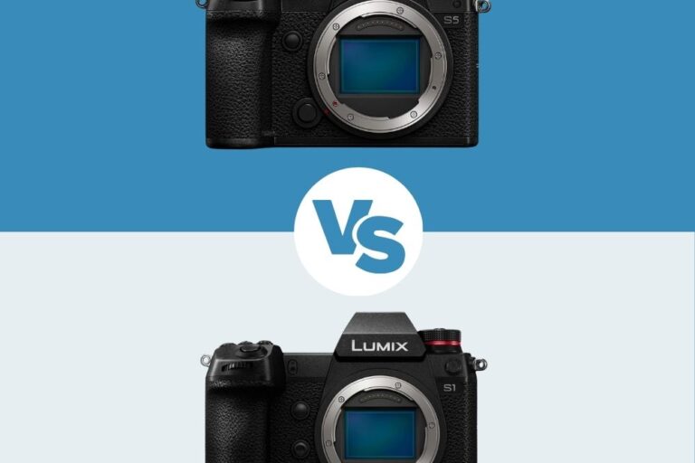 Panasonic S5 vs Panasonic S1 Panasonic S5 vs Panasonic S1 comparatif