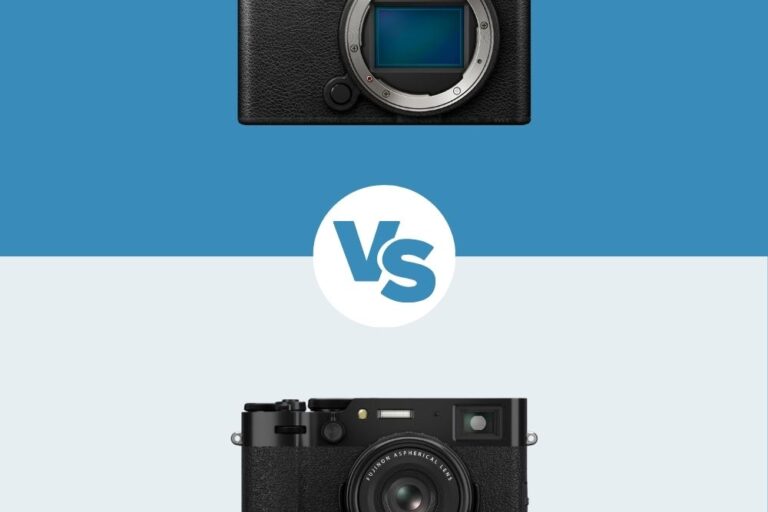 Panasonic S9 vs Fujifilm X100VI Panasonic S9 vs Fujifilm X100VI comparatif