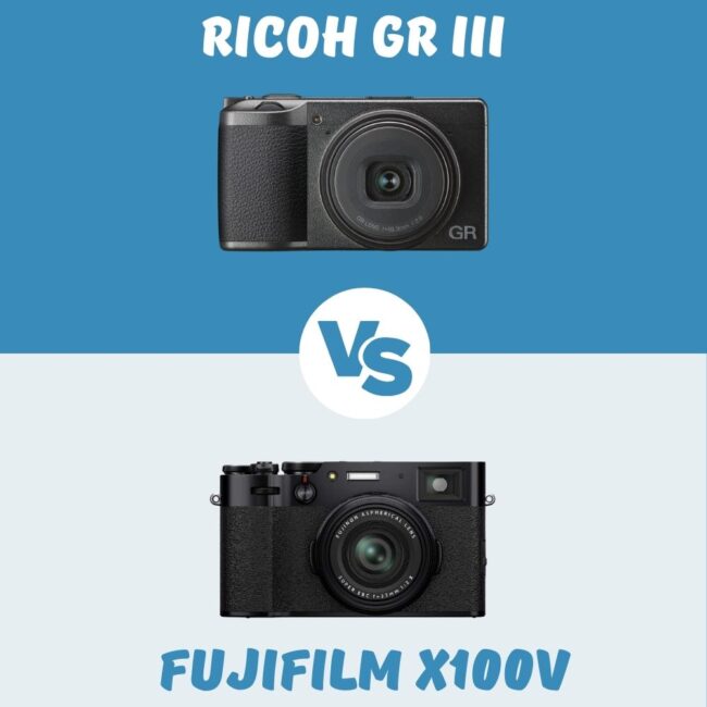 Ricoh GR III vs Fujifilm X100V comparatif