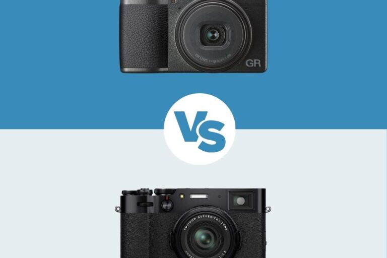 Ricoh GR III vs Fujifilm X100V Ricoh GR III vs Fujifilm X100V comparatif