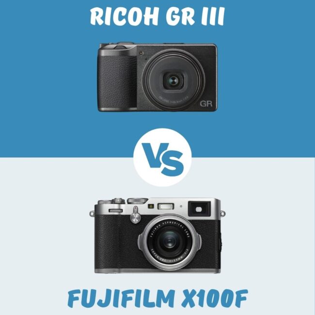 Ricoh GR III vs Fujifilm X100f comparison