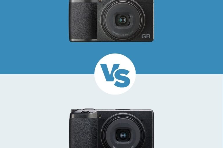 Ricoh GR III vs Ricoh GR III HDF Ricoh GR III vs Ricoh GR III HDF comparatif