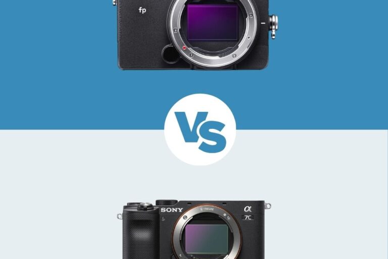 Sigma FP vs Sony A7c Sigma FP vs Sony A7c comparaison