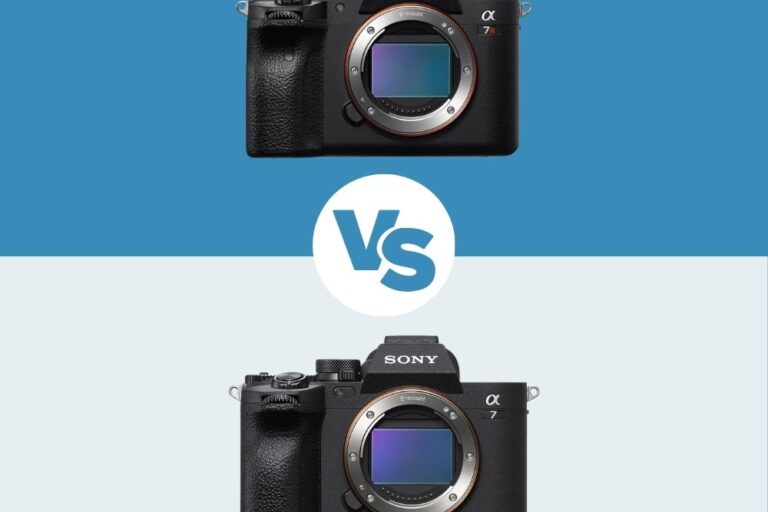 Sony A7R IV vs Sony A7 IV Sony A7R IV vs Sony A7 IV le comparatif