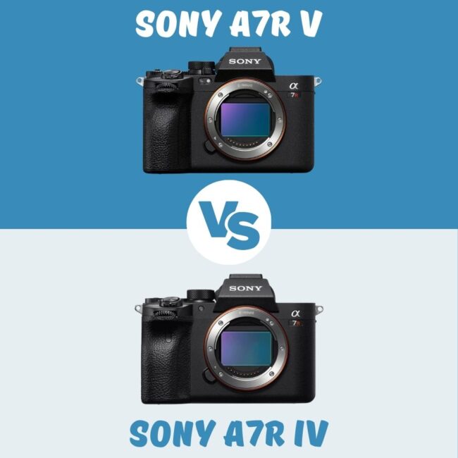 Sony A7R V vs Sony A7R IV comparison