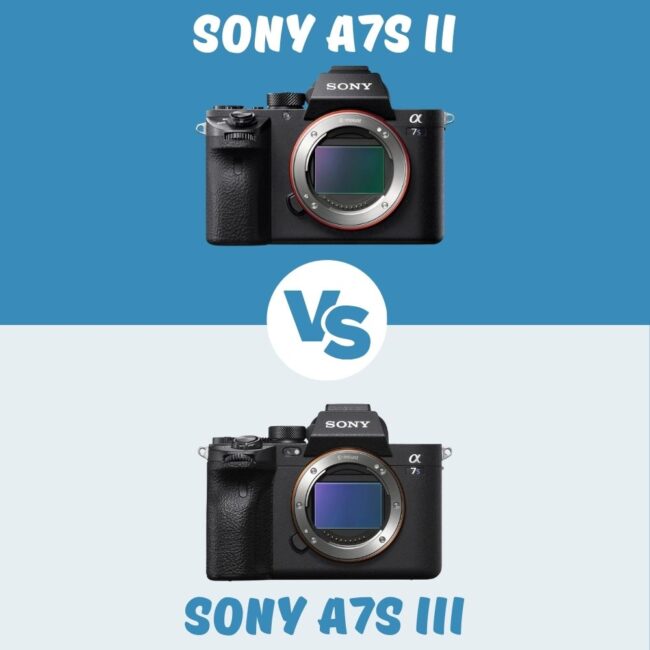 Sony A7S II vs Sony A7S III vergleich